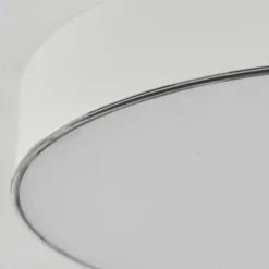 Plafonnier Mentque LED Blanc, 1 lumière