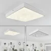 Plafonnier Mentque LED Blanc, 1 lumière