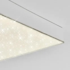 Plafonnier Mentque LED Blanc, 1 lumière