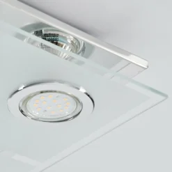 Plafonnier Mirandol LED Chrome, 6 lumières
