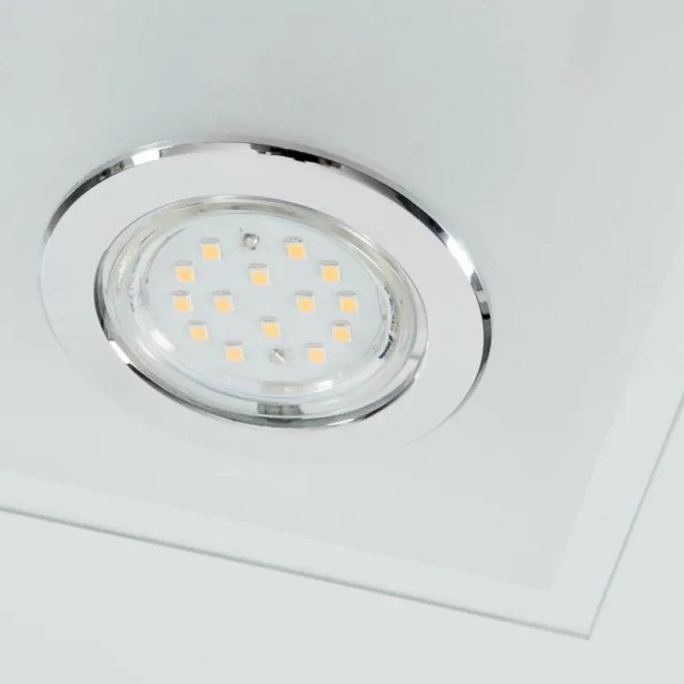 Plafonnier Mirandol LED Chrome, 6 lumières