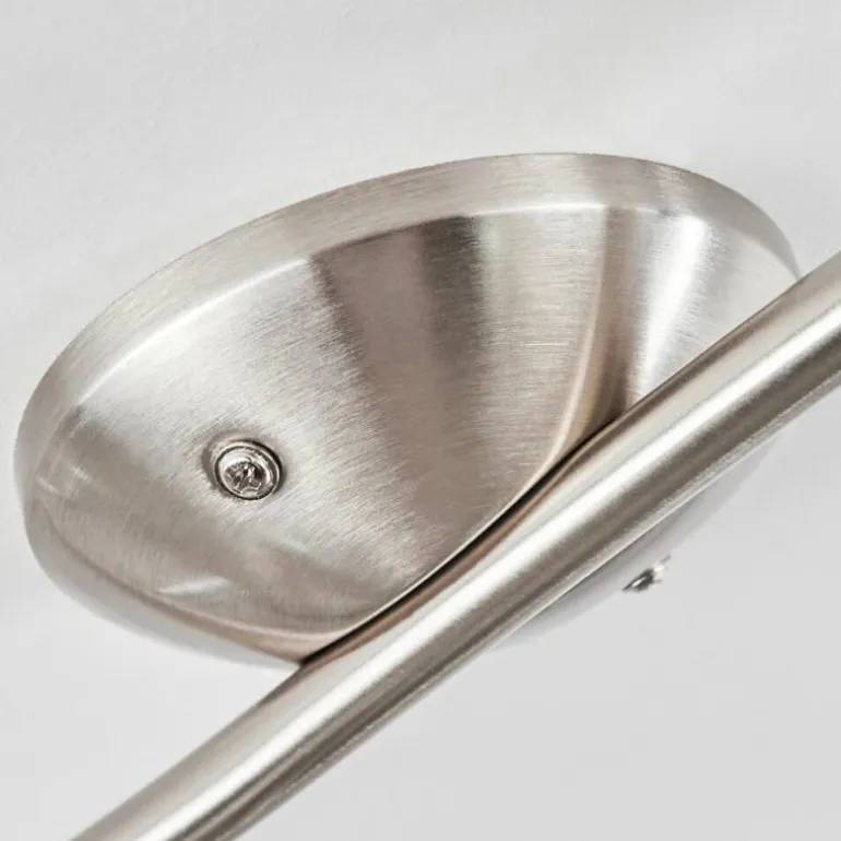 Plafonnier Mirandol Nickel mat, 4 lumières
