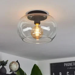 Plafonnier Molloy Clair, 1 lumière