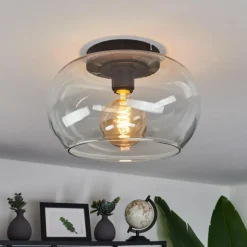 Plafonnier Molloy Clair, 1 lumière