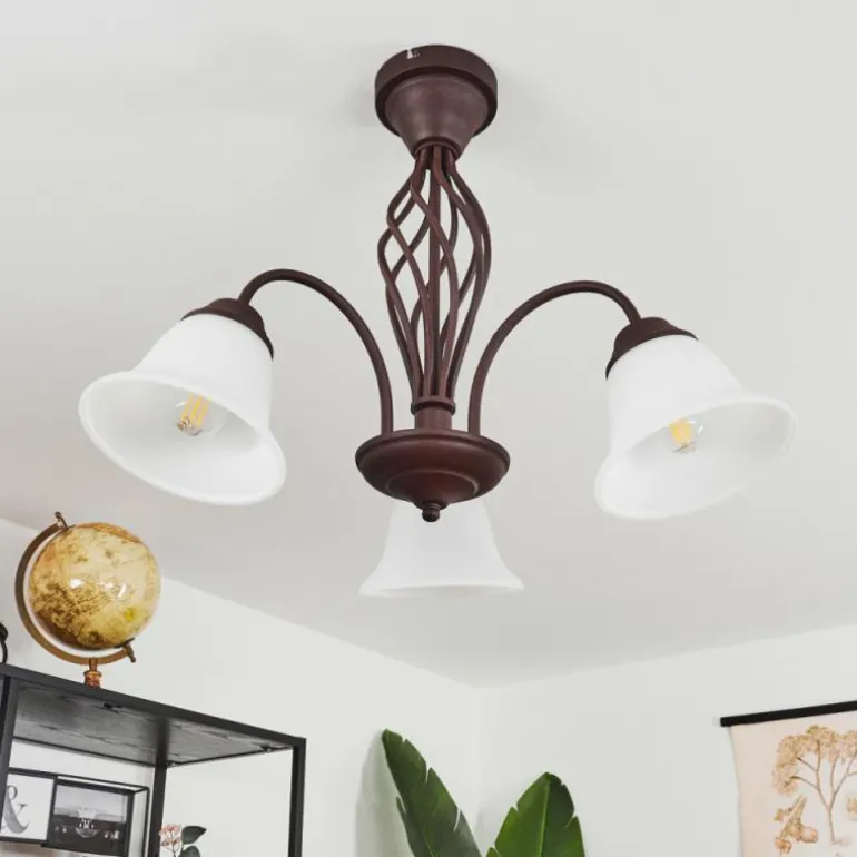 Plafonnier Mosquerito Rouille, 3 lumières