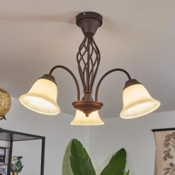 Plafonnier Mosquerito Rouille, 3 lumières
