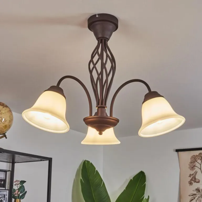 Plafonnier Mosquerito Rouille, 3 lumières