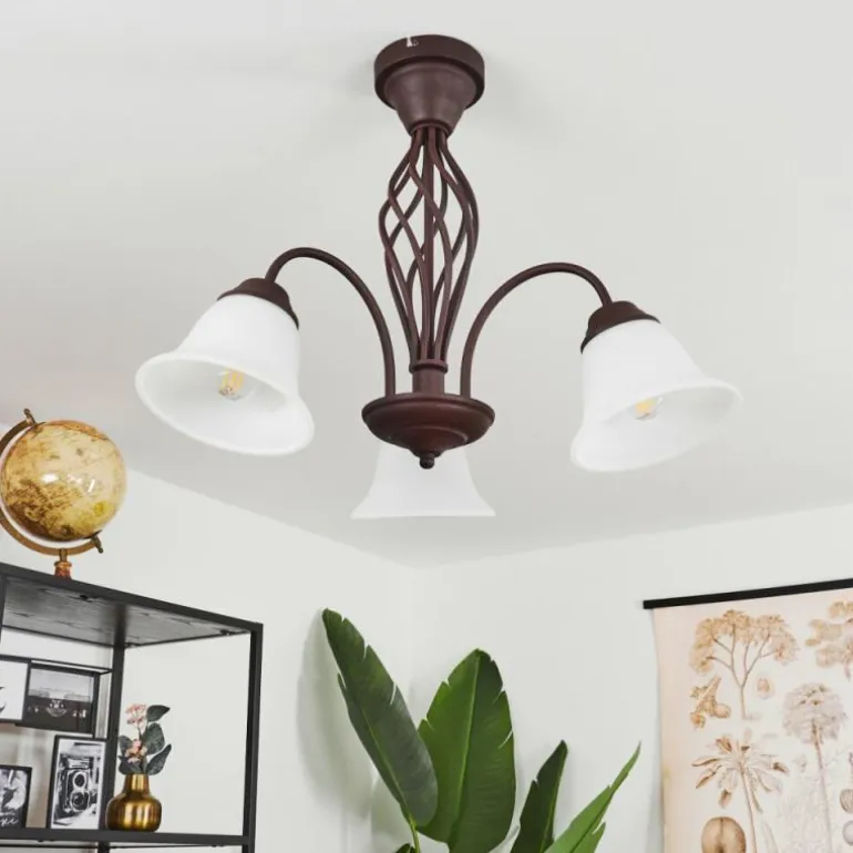 Plafonnier Mosquerito Rouille, 3 lumières
