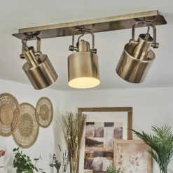 Plafonnier Neves Laiton, 3 lumières