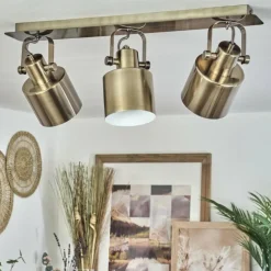 Plafonnier Neves Laiton, 3 lumières