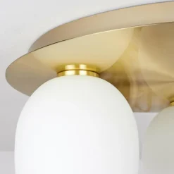 Plafonnier Pintacura Laiton, 3 lumières