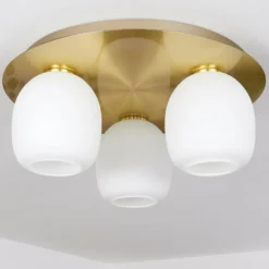 Plafonnier Pintacura Laiton, 3 lumières