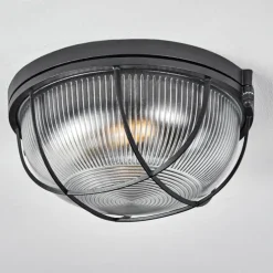 Plafonnier Quintay Noir, 1 lumière