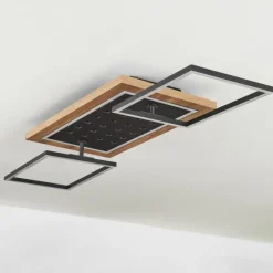 Plafonnier Ramilos LED Écru, Noir, 1 lumière