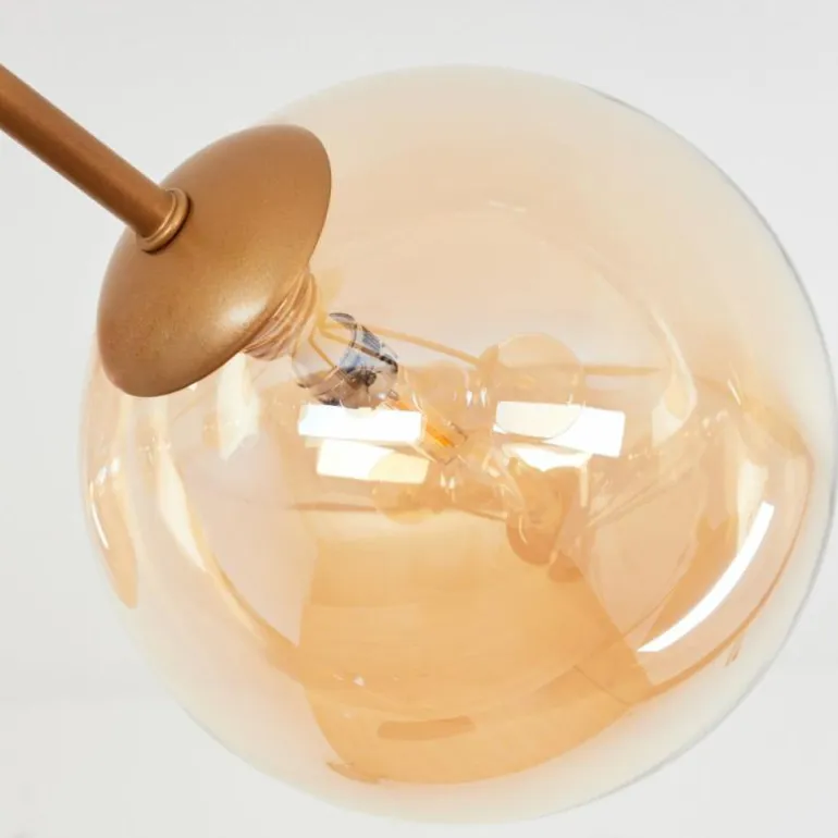 Plafonnier Remaisnil Laiton, 8 lumières
