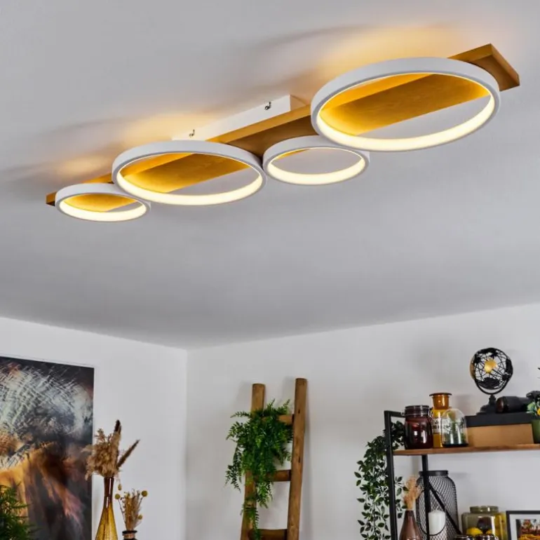 Plafonnier Rodekro LED Écru, Blanc, 1 lumière