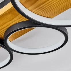 Plafonnier Rodekro LED Écru, Noir, 1 lumière