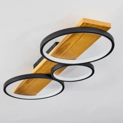 Plafonnier Rodekro LED Écru, Noir, 1 lumière