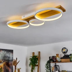 Plafonnier Rodekro LED Écru, Blanc, 1 lumière
