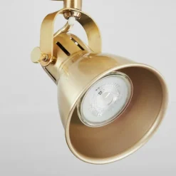 Plafonnier Salinas Laiton, 1 lumière