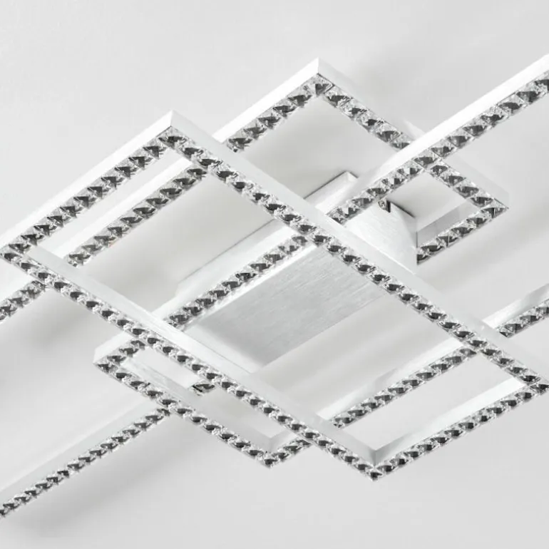 Plafonnier Serranos LED Aluminium, 1 lumière