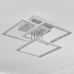 Plafonnier Serranos LED Aluminium, 1 lumière