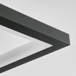 Plafonnier Solaro LED Gris, 1 lumière