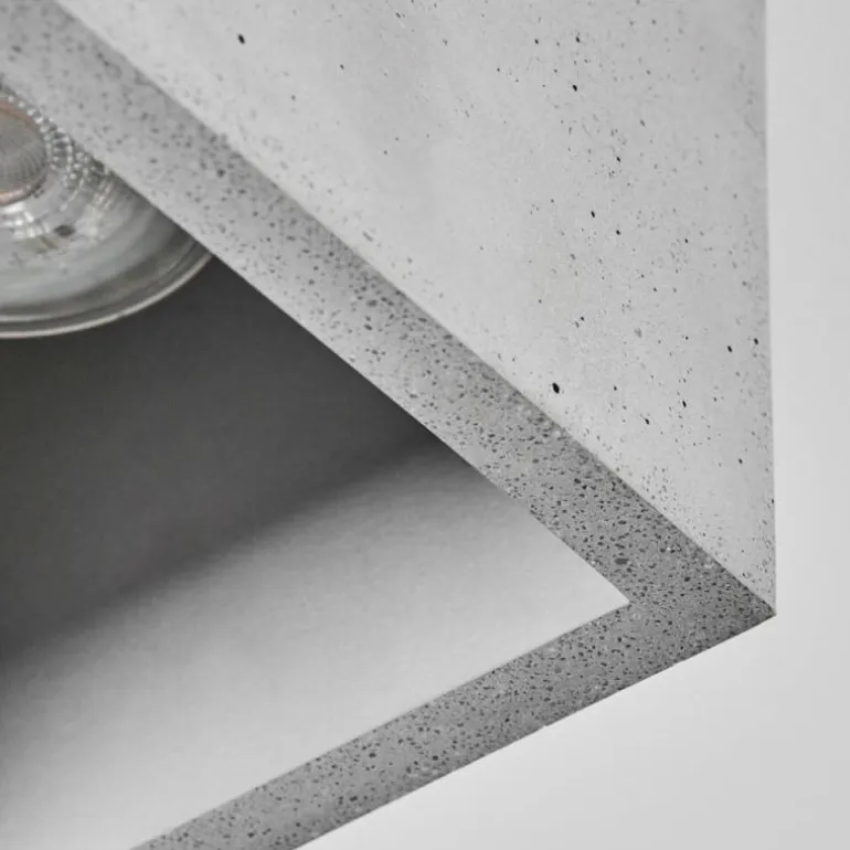 Plafonnier Stettler Gris, 1 lumière