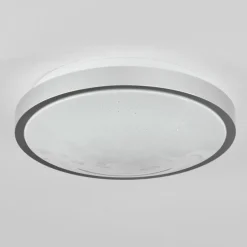 Plafonnier Subles LED Argenté, Blanc, 1 lumière, Détecteur de mouvement
