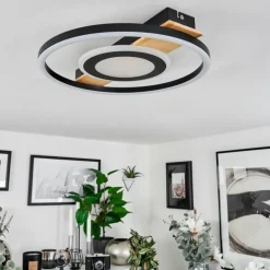 Plafonnier Taboneira LED Écru, Noir, Blanc, 1 lumière