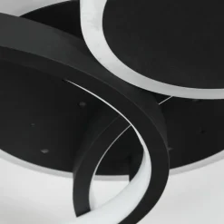Plafonnier Tagsdorff LED Noir, Blanc, 1 lumière
