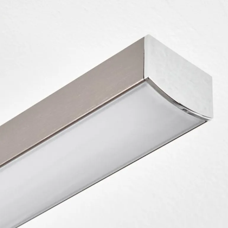 Plafonnier Tamizat LED Nickel mat, 2 lumières, Changeur de couleurs