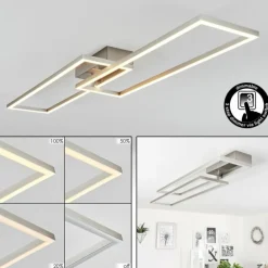 Plafonnier Torres LED Blanc, 1 lumière