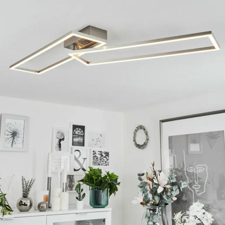 Plafonnier Torres LED Blanc, 1 lumière