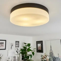 Plafonnier Valpedre Noir, 3 lumières