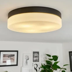 Plafonnier Valpedre Noir, 3 lumières