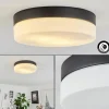 Plafonnier Valpedre Noir, 2 lumières