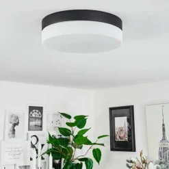 Plafonnier Valpedre Noir, 2 lumières
