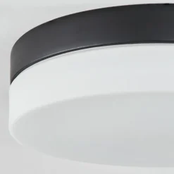 Plafonnier Valpedre Noir, 2 lumières