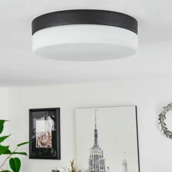 Plafonnier Valpedre Noir, 2 lumières