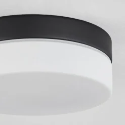 Plafonnier Valpedre Noir, 1 lumière