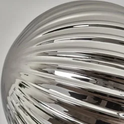 Plafonnier - Verre 12 cm, 15 cm Chehalis Fumé, 6 lumières