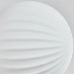 Plafonnier - Verre 12 cm, 15 cm Chehalis Blanc, 6 lumières