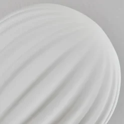 Plafonnier - Verre 10 cm Chehalis Blanc, 6 lumières