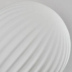 Plafonnier - Verre 15 cm Chehalis Blanc, 6 lumières