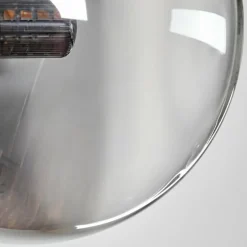 Plafonnier - Verre 12 cm Chehalis Clair, Fumé, 8 lumières