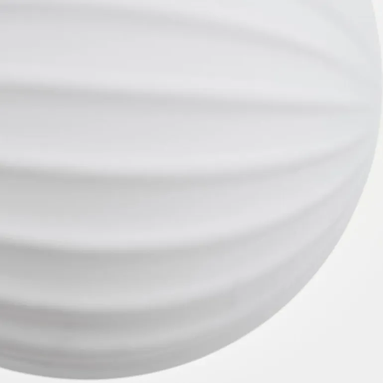 Plafonnier - Verre 10 cm Chehalis Blanc, 8 lumières