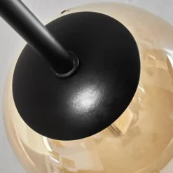 Plafonnier - Verre 10 cm Chehalis Ambre, 6 lumières