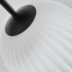 Plafonnier - Verre 15 cm Chehalis Blanc, 6 lumières