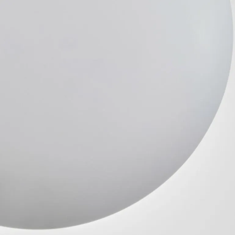 Plafonnier - Verre 12 cm Chehalis Blanc, 8 lumières